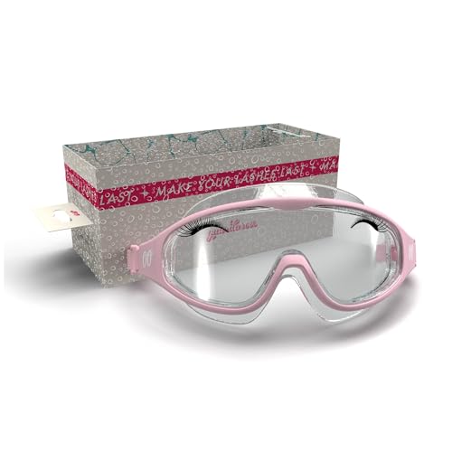 guardaroos Eyelash Extension Shower Goggles – Anti Fog Lash Protection for Shower & Pool, Helps Extend Lash Wear, Comfortable Beauty Accessory (Pink)