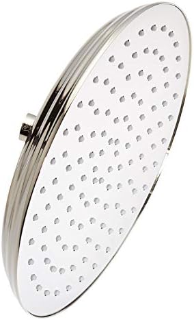 Signature Hardware 449611 2.5 GPM 10" Wide Traditional Rain Shower Head - Polished Nickel