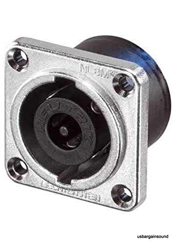 Genuine Neutrik NL8MPRXX Speakon Loudspeaker/Amplifier 8 Pole/Pin Panel Connector