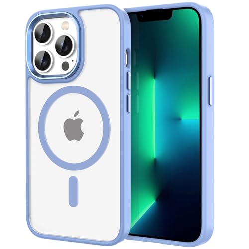 Image of CACOE Magnetic Case for iPhone 13 Pro Max 6.7 inch, Light Blue