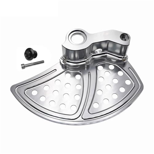 ブレーキディスクガード GasGas EX EC MC 125-300 EX F/EC F/MC F/ 250-450 2021-2023 22mm フロントリアブレーキディスクガードプロテクターに適合 フロントブレーキディスクカ(Front Silver