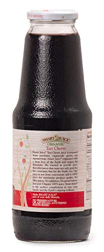 Smart Juice, Organic Tart Cherry Juice, 33.8 Fl Oz Jar