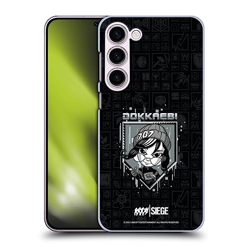 Head Case Designs Officially Licensed Tom Clancy's Rainbow Six Siege Dokkaebi Chibi Operators Hard Back Case Compatible with Samsung Galaxy S23+ 5G