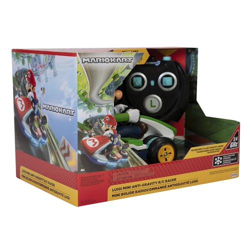 Nintendo Mario Kart 8 Luigi Mini Anti-Gravity Rc Racer 2.4Ghz, with Full Function Steering Create 360 Spins, Whiles & Drift!Up to 100'. Range - for Kids Ages 4+ - image 5