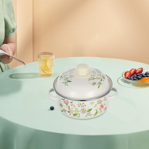 Pots à lait chinois miniatures en émail de qualité supérieure pour induction - 5