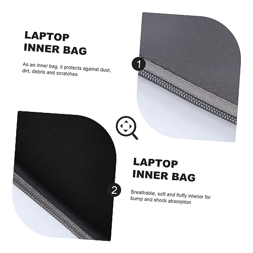 Funda para portátil de 13 pulgadas Uonlytech ideal para proteger tu computadora en el café 5