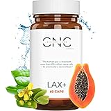 LAX+ 7-IN-1 | Abführmittel bei Verstopfung, Stuhlweichmacher, 100% Natürliche, Abführmittel Schnell wirkend stark, Lindert Verstopfung | Papaya, Arraklan, Kardamom, Fenchel, Sena, Aloe & Pflanzen