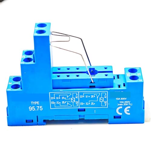 Support de relais SMA type 95 75 pour montage sur rail DIN