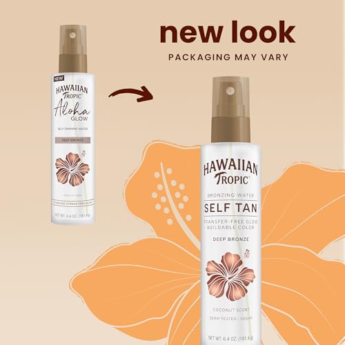 Hawaiian Tropic Self Tanner Bronzing Water Spray, 6.4 Oz - image 2