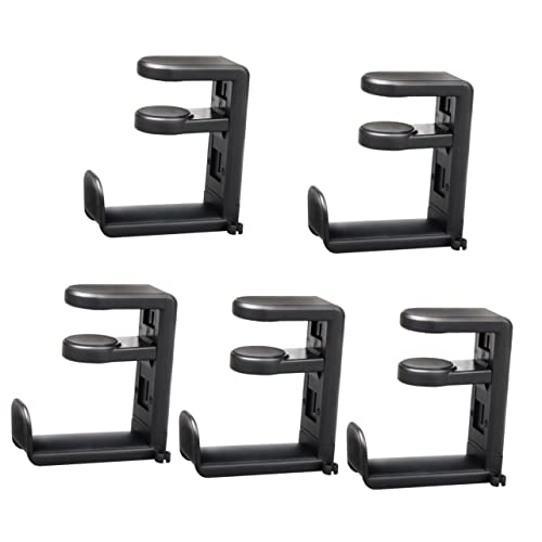 Gatuida 5Piècessupportsupportclippincebureausouslecôtésurlatêtedejeusupportréglablesupportcasquetablesupportdesuspension Cover