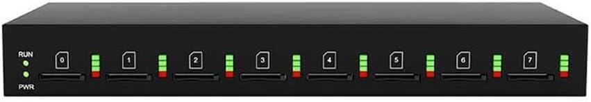 4-Port VoIP Gateway, 4G LTE, Quad-Band, Compatible with Mainstream VoIP Platform, Can Be Connected To, Black
