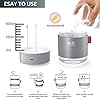 Les principaux avantages des humidificateurs d'air - Humidificateur d'Air, 500ml Silencieux Humidificateurs Ultrasonique à Brume 2 Modes de Brume avec LED Arrêt Automatique sans Eau pour Le Maison Bureau Salon Chambre de Bébé Enfants #5