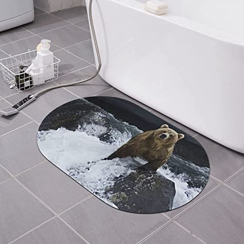 Tapis de bain super absorbant à séchage rapide pour douche saine