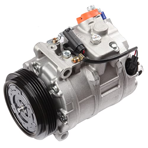 Image of ECCPP AC Compressor with Clutch for BMW 550i 650i 4.8L 2006-2010 | for BMW 545i 645Ci 4.4L 2004-2006 Fast Cooling AC Compressor