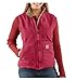 Carhartt Women's Sherpa Lined Sandstone Mock Neck Vest Zip Front WV001,Crab Apple,Large
