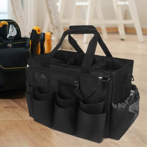 Sac de ménage pliable pour transporter brosses gants - 3