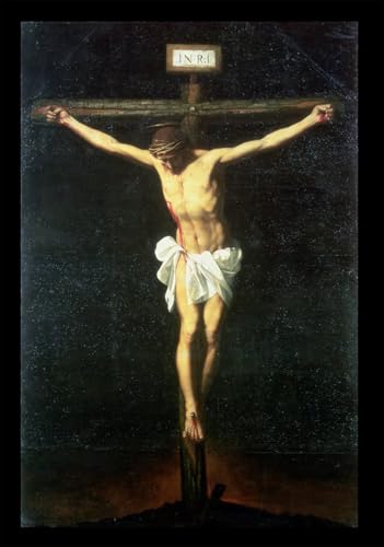Art mural la crucifixion tardive d'alonso cano en impression de prestige pour collectionneur