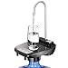 Pompe Bouteille Eau avec USB - Pompe Electrique 5 Gallons - Distributeur d'eau en Bouteille Portable pour Bouteille de Gallon Universelle pour La Maison, La Cuisine, Le Bureau, Le Camping (Noir)