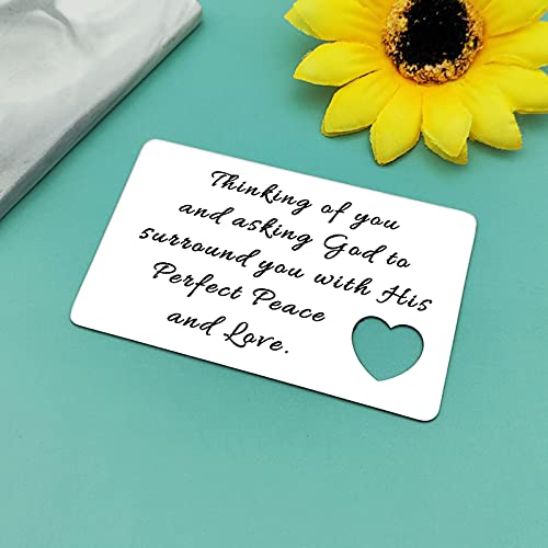 Sympathy-Gift-for-Women-Men-Engraved-Wallet-Insert-Card-Memorial-Gift-Religious-Gift-Bereavement-Gift-for-Loss-of-Sister-Brother-Metal-Wallet-Insert-Card-Christian-Gift-Condolence-Loss-of-Dad-Husband