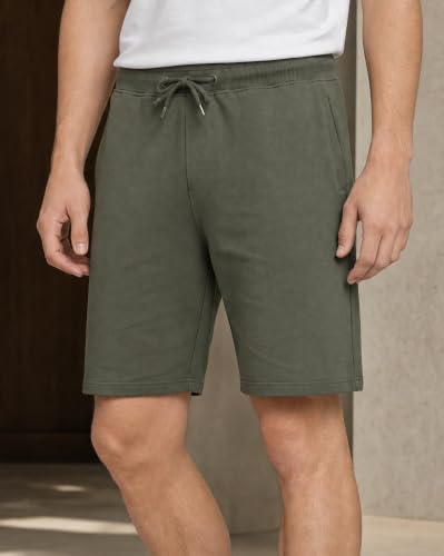Image of Nobero V2 Shorts for Men | Zip Pocket Shorts | Regular Fit | Elasticated Waist | Soft & Breathable Fabric | Casual Everyday Wear