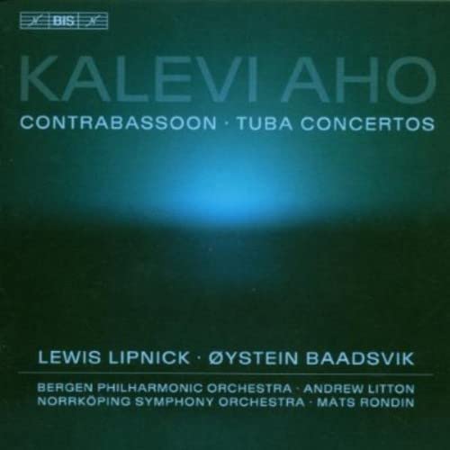 Kalevi Aho Concertos Baadsvik, Oystein, Bergen Philharmonic Orchestra