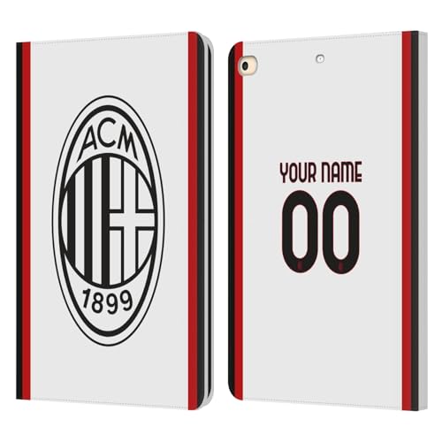 Protégez votre iPad 9.7 des chocs avec l'étui portefeuille AC Milan personnalisé en cuir