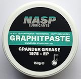 NASP® Graphitpaste Grafit Rostschutz Montagepaste Allzweckpaste Grander Grease 1975 EP - Made in Germany - 150gr