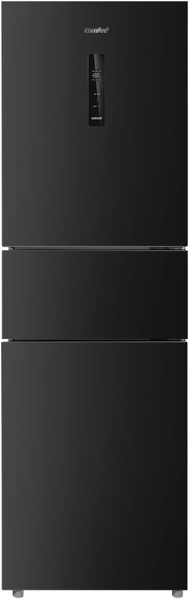 COMFEE' 冷蔵庫 271L 3ドア 変温室付き RCB270BL1JP ブラック