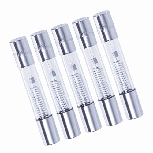 bnafes 5KV 0.9A Microwave Oven Protection High Voltage Fuse Tube 6x40mm 5pcs