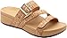 Vionic Women's Rio Platform Sandals Gold Cork 7 M