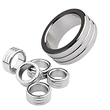 Stainless Steel Anti Slip Fitness Ring Stretcher, Men's Special Strength Exercise Ring -E36CCUS (28mm：A)