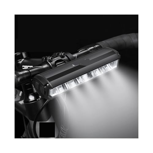 DWGVHGVW Indicateurs Moto Feu Av&ant de vélo 6000 lumens, lampe torche 8000 mAh, rechargeable, pour vélo de route, accessoires – vue 2