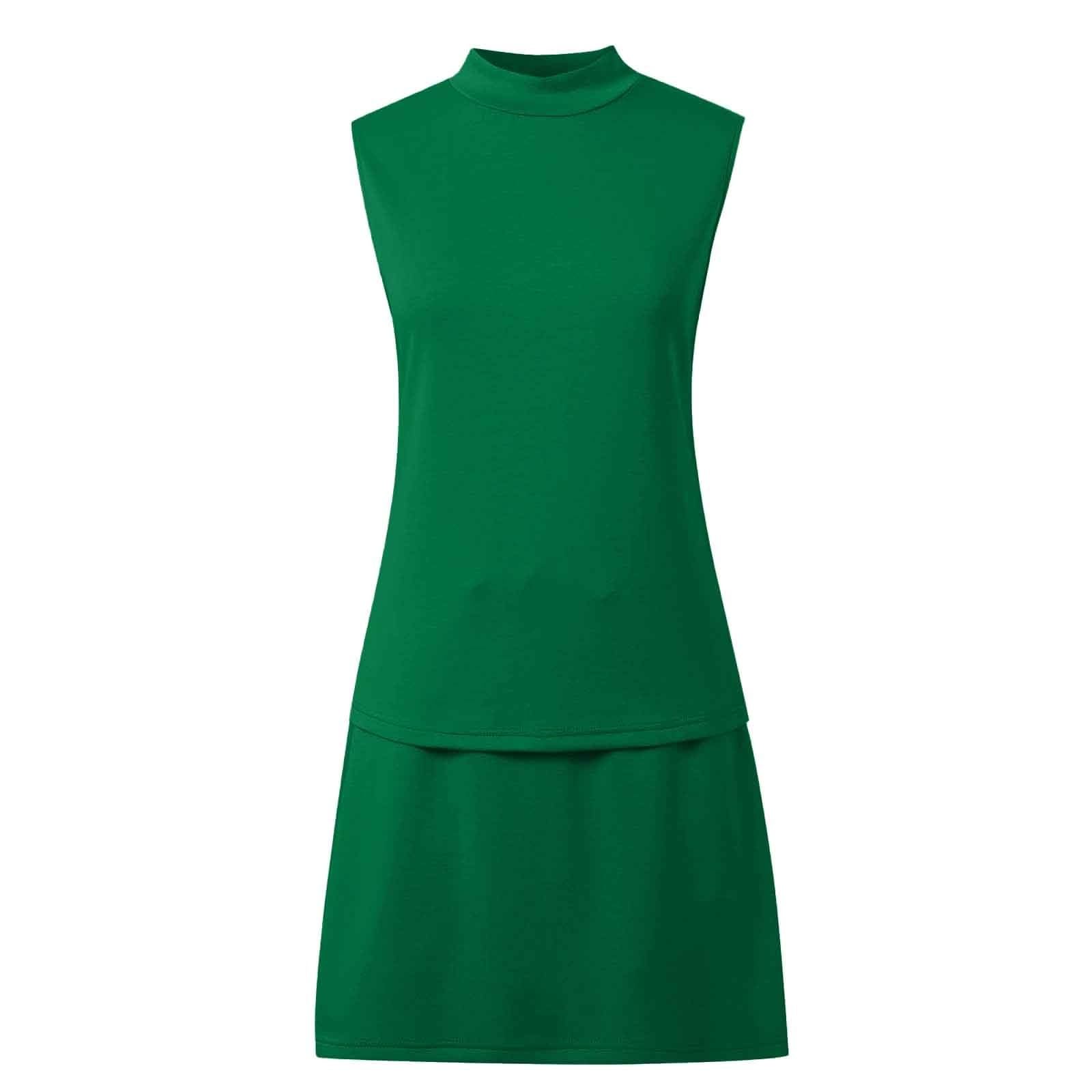 Ensemble de jupe courte élastique à col montant pour femme Style européen et tendance
