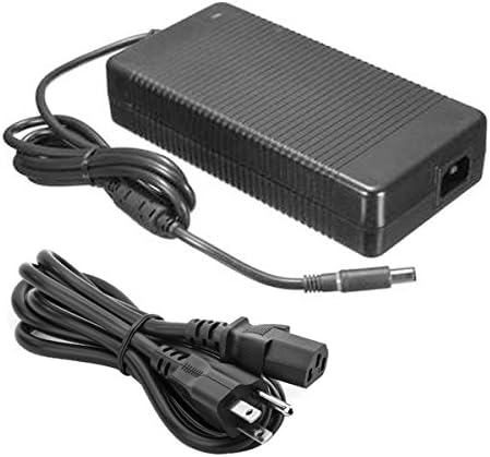 19.5V 12.3A 240W New Replacement AC Computer Laptop Charger Adapter Power Supply for Dell Alienware M17X 15 R1 R2 R5 Precision 7510 330-4128, 330-3514, J938H, Y044M, U896K, J211H, PA-9E M6400