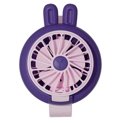 casstaly Ventilador de pulsera de 300 mAh para niños, multifunción, portátil, con luz de respiración, modelo de reloj, fácil de instalar, fácil de usar