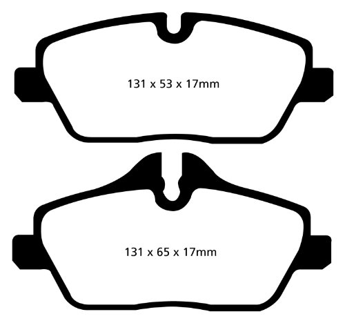 Image of EBC Brakes UD1308 Ultimax OEM Replacement Brake pad