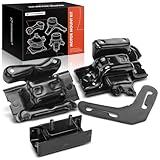 A-Premium 3PCS Engine Motor Mount and Transmission Mount Kit Compatible with Ford F-250 Super Duty 1999-2004, F-350 Super Duty 1999-2004, 5.4L, 4WD