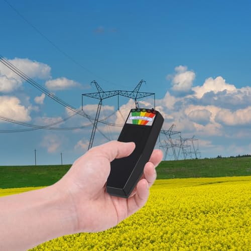 Detector Portátil de Radiación EMF Analizador Digital miniatura 4
