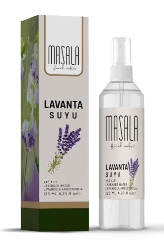 Saf Lavanta Suyu 125 ml%100 Doğal Yağlı Hidrosol - Tonik Lavender Floral Water Hydrosol Tonic