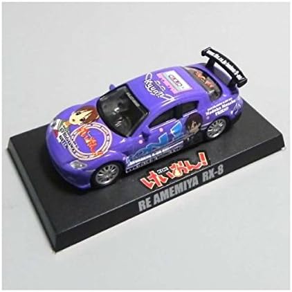 Amazon アオシマ けいおん K On 1 64 痛車ミニカーコレクション Re雨宮 Rx 8 パープル 平沢 憂 真鍋 和 山中さわ子 Ui Etc Purple ミニカー プルバックカー おもちゃ
