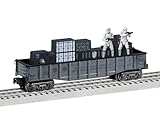 Lionel Star Wars Stormtrooper Chasing Gondola Car O Gauge Train Car – Animated Moving Action with Stormtroopers, Diecast Trucks, Operating Couplers, Model Train Accessory, Ages 14+