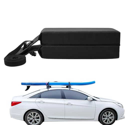Dachgepäckträger für Kajaks | Kajakhalter für – Zubehör für den Außenbereich mit Stoßdämpfung für Autos und Fahrzeuge
