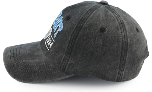 Embroidered City Football Hat for Men Women, Adjustable Unisex Cotton Fans Baseball Cap - Image 4