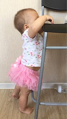 Muyan Girls Cotton Tulle Ruffle With Bow Baby, Pink, Size Small (0-3 Months) #TOP7