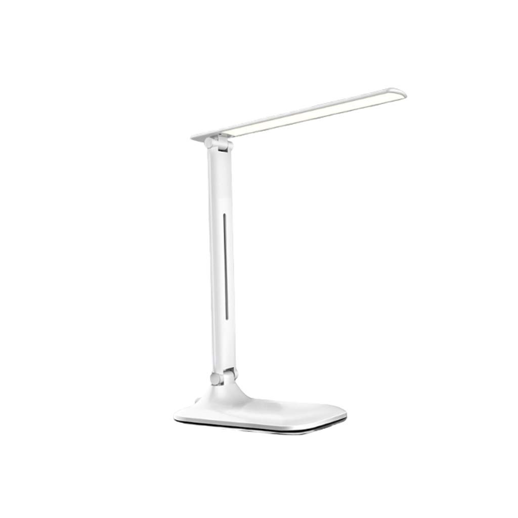 Lampada da scrivania multifunzione Lampade da scrivania a LED pieghevoli, Pannello di controllo touch, Lampada dimmerabile con regolazione del colore a tre stadi Porta di ricarica USB, for lampade da