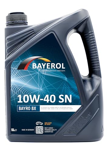 BAYEROL BAYRO BX 10W-40 SN, Motorenöl, 5L, Made in Germany