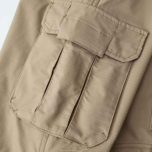 Waterproof Tactical Cargo Pants for Men Durable Casual Button Zip Fly Style - Image 3