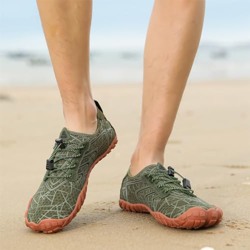 UBFEN Water Shoes for Men Women Quick Dry Swim Aqua Socks | Lightweight Barefoot-style Fit, Rubber Sole, Hiking, Fishing, Kayaking, Beach, Pool, Boating, Diving And Water-to-land Wear - Image 4