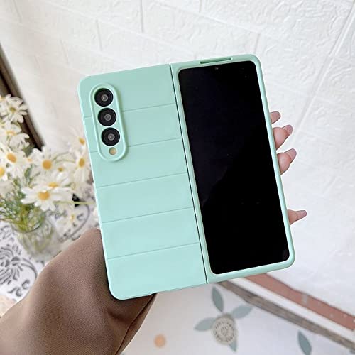 Housse de protection complète Z Fold 4 style de luxe avec revêtement anti-rayures