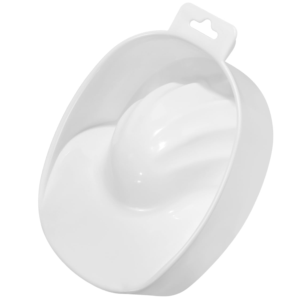 Nail Soaking Bowl 6.69X4.80X1.96In Single-Layer Manicure Bowl Proof Finger Soak Tray for Gel Polish Removal and Cuticle Softening Home and Salon Use